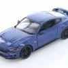 2018 Ford Mustang GT Hard Top, Blue - Showcasts 79352BU - 1/24 Scale Diecast Model Toy Car