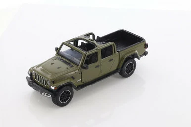 2021 Jeep Gladiator Overland (Open Top), Green - Motor Max 79365/2D - 1/27 Scale Diecast Car