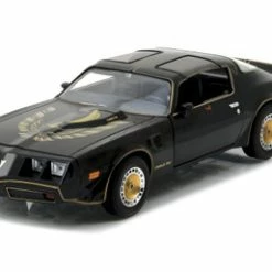 1980 Pontiac Firebird Trans Am T Top, Starlite Black - Greenlight 84037 - 1/24 Scale Diecast Car