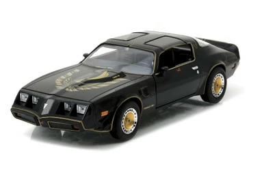 1980 Pontiac Firebird Trans Am T Top, Starlite Black - Greenlight 84037 - 1/24 Scale Diecast Car