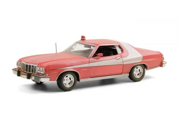 ModelToyCars 1976 Ford Gran Torino Weathered Version, Starsky & Hutch - Greenlight 84121 - 1/24 Diecast Car