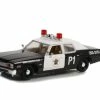 ModelToyCars 1974 Dodge Monaco Mount Prospect PD, Black - Greenlight 85561 - 1/24 Scale Diecast Car