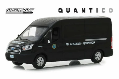 2015 Ford Transit Van FBI Academy, Quantico - Greenlight 86157 - 1/43 Scale Diecast Model Toy Car