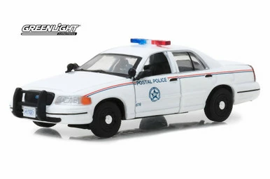 Greenlight 2010 Ford Crown Victoria United States Postal Service Police-86523-1/43 Scale Diecast Model Toy Car
