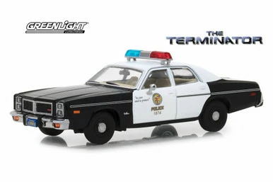 1977 Dodge Monaco, Metropolitan Police - Greenlight 86534 - 1/43 Scale Diecast Model Toy Car