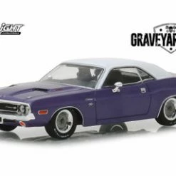 1970 Dodge Challenger R/T Hard Top, Graveyard Carz - Greenlight 86553 - 1/43 Scale Diecast Car