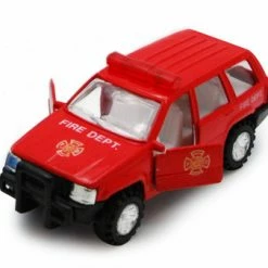 Super Emergency Challenger - Rescue, Red - Showcasts 9721/4E - 4.5 Inch Scale Diecast Model Replica