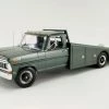 1970 Ford F-350 Ramp Truck, Highland Green - Acme A1801411 - 1/18 Scale Diecast Model Toy Car