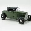 1932 Ford Roadster, Olive Drab Green - Acme A1805018 - 1/18 Scale Diecast Model Toy Car