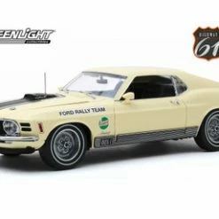 Greenlight 1970 Ford Mustang Mach 1, Competition Limited Team - HWY18019 - 1/18 Scale Diecast Model Toy Car