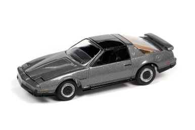 1984 Pontiac Trans Am, Silver Sand Gray Poly - Johnny Lightning JLSP148/24A - 1/64 Diecast Car