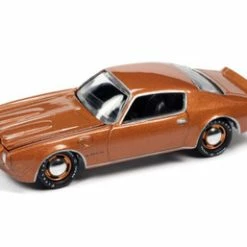 1972 Pontiac Firebird Formula, Anaconda Gold Metallic - Johnny Lightning JLSP164 - 1/64 Diecast Car