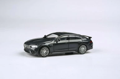 Mercedes-Benz GT 63 S, Matte Gray - Paragon PA55282GY - 1/64 Scale Diecast Model Toy Car