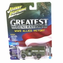 Dodge WC54, Green - Johnny Lightning JLCP7066-24 - 1/64 Scale Diecast Model Toy Car