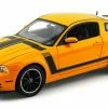 2013 Ford Mustang Boss 302 Yellow 1/18 By Shelby Collectibles SC451
